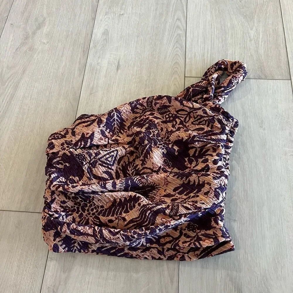 Zara One Shoulder Top size M